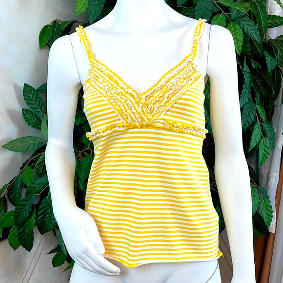 GAP RUFFLE CAMISOLE & CARDIGAN SET - Picture 6 of 10